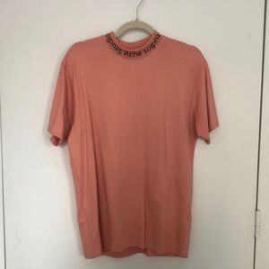 Barely Worn Acne Studios logo T shirt